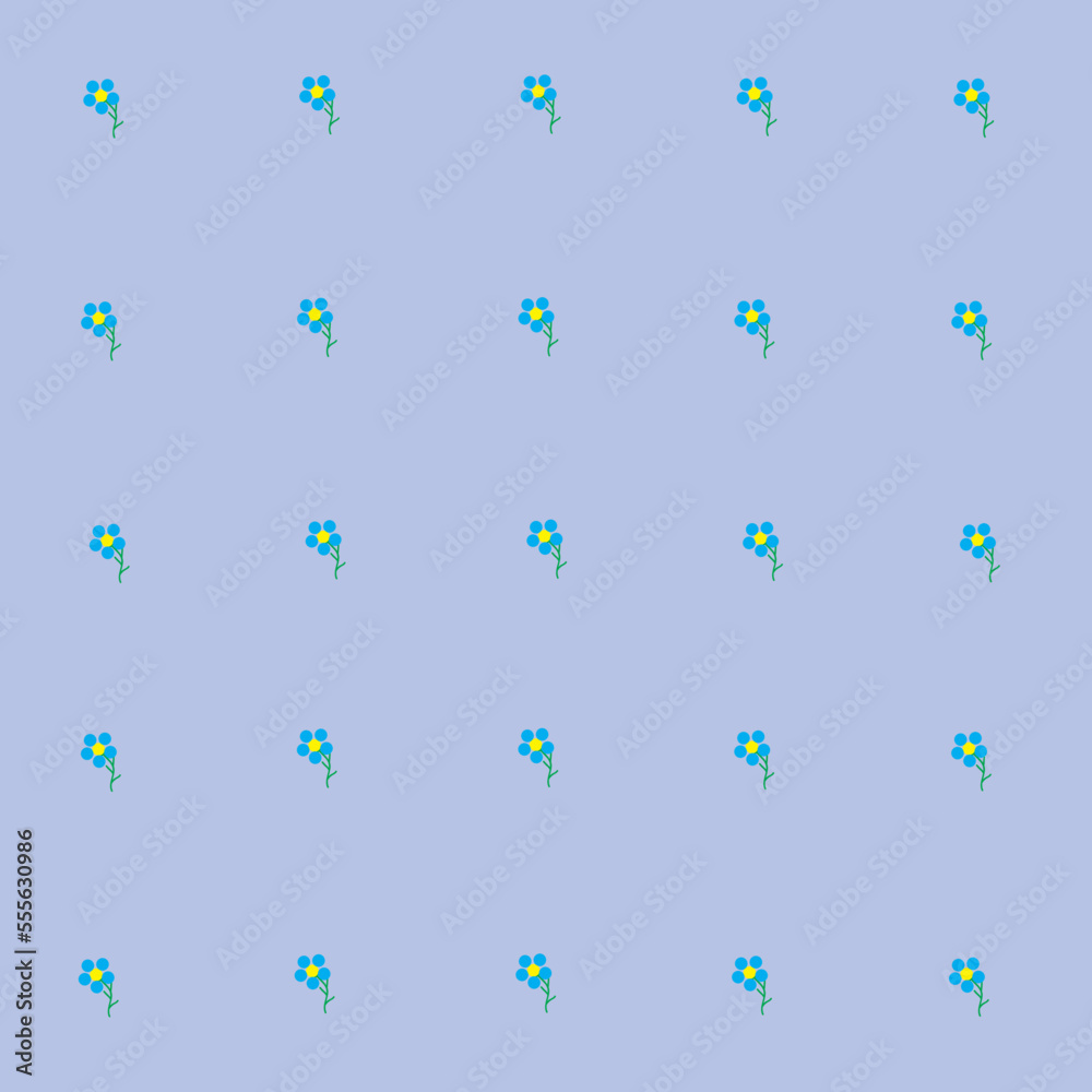 Floral pattern for printing. Repeat pattern of flowers for fabric Floral pattern for printing. Repeat pattern of flowers for fabric