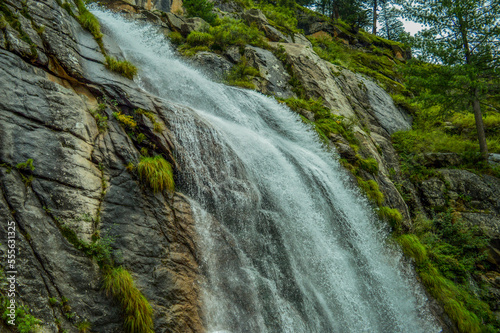Beautiful Waterfall in forest