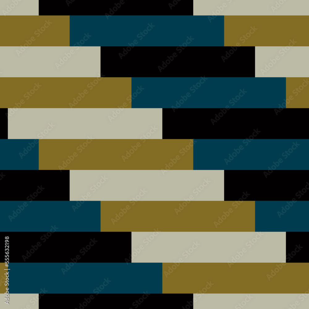 Vetor de seamless pattern in the form of rectangles in multi-colored ...