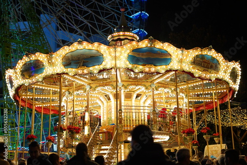 Parisian Carousel in Vigo Christmas