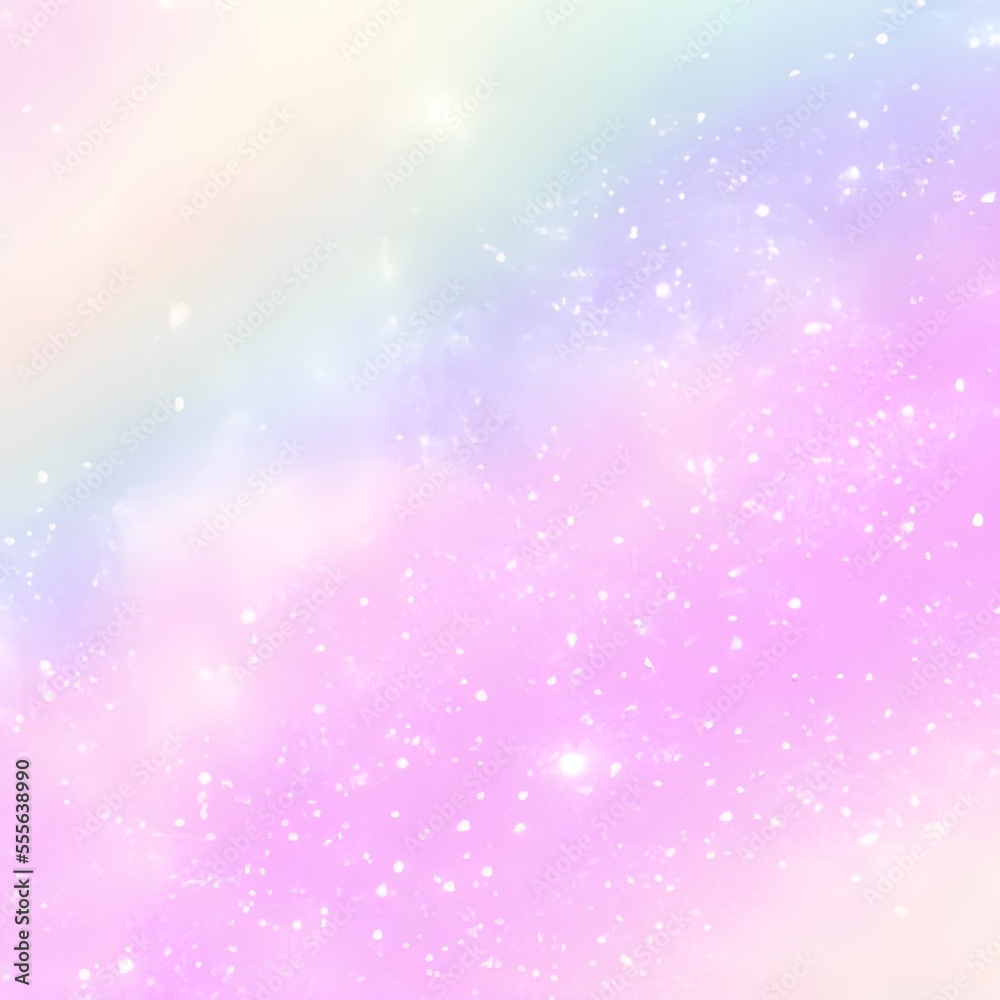 Pastel cosmic fantasy background. Generative AI. Pastel cosmic fantasy background. Generative AI.