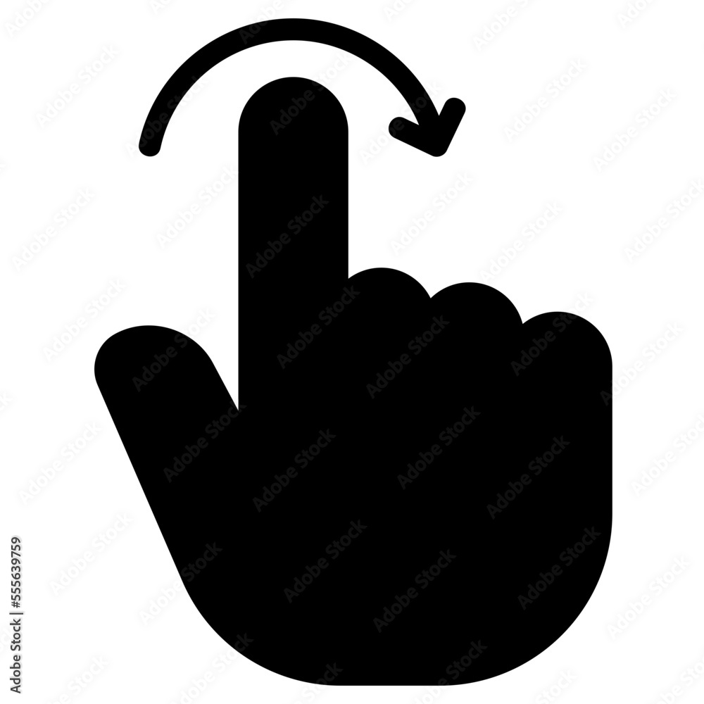 swipe right glyph icon swipe right glyph icon