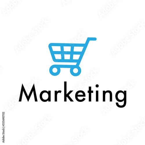 Shopping Cart line icon, Marketing concept, Infographic sign PNG