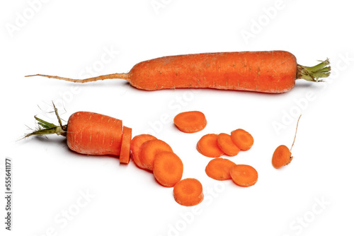 carrots isolated , png file