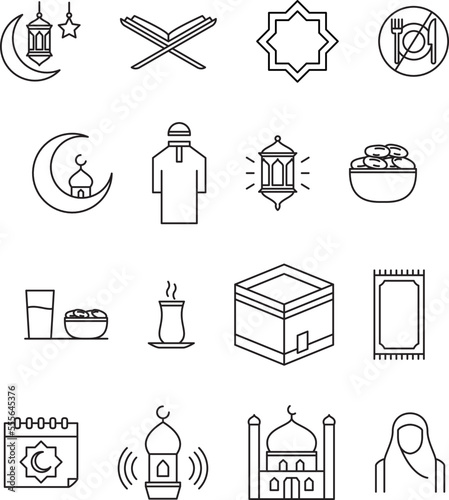 ramadan icons collection