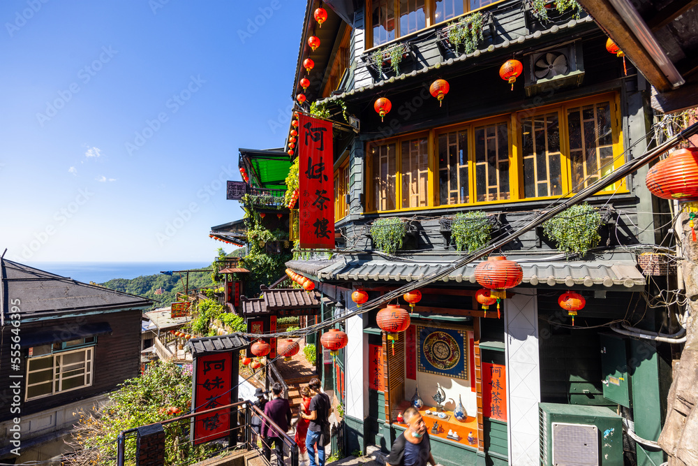 Famous restaurant in jiufen of taiwan