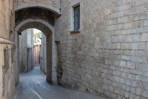 Calle del barrio judío de Girona © Aridna