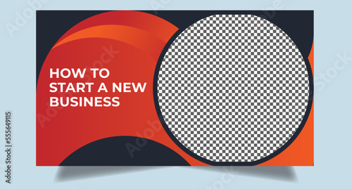 Editable youtube thumbnail template design for youtube videos video thumbnail video cover template 
