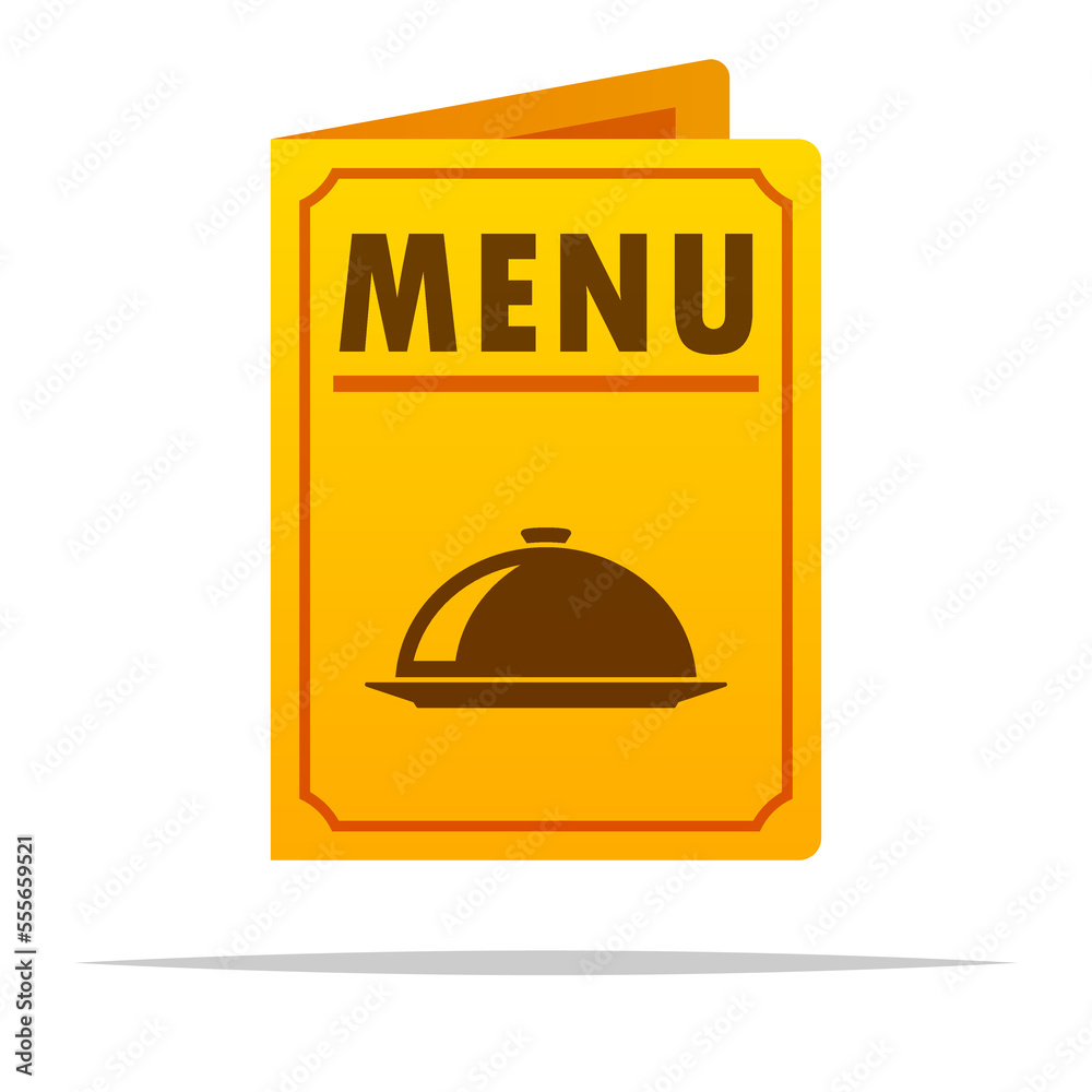 Fototapeta premium Restaurant menu vector isolated illustration