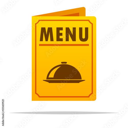Restaurant menu vector isolated illustration