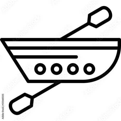 Canoeing Icon