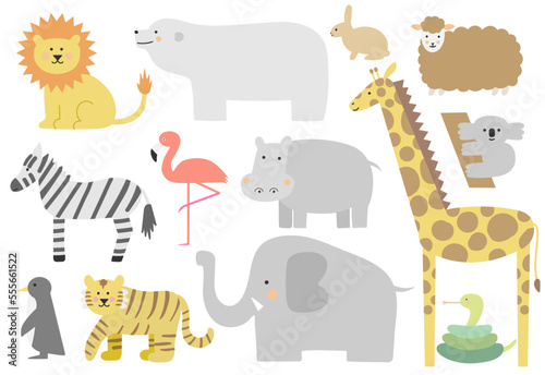 動物のイラストセット