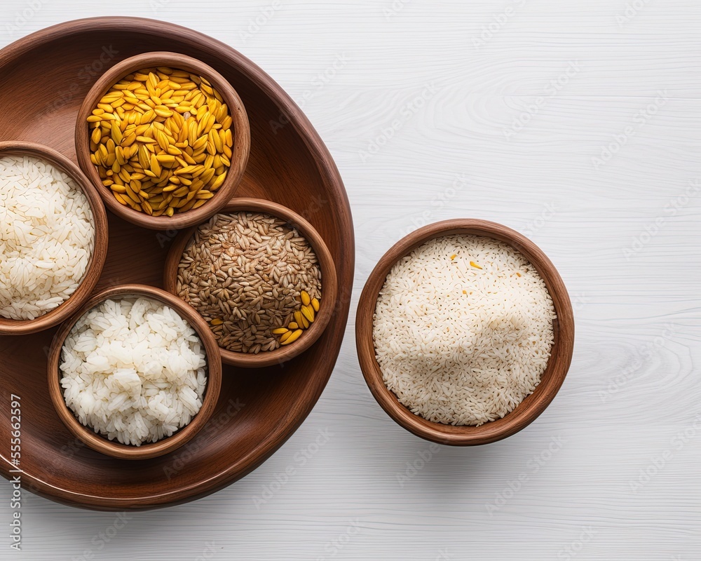 rice in bowl