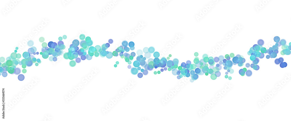 Abstract color mix bubble dots wave texture with transparent background, wave, overlay element for backdrop, creative design smudge, isolated object with colorful minimal design	