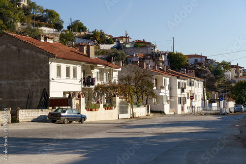 Old city of Mugla. The historical part of the Turkish city, founded by the Greeks.