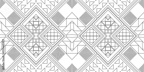 seamless ethnic pattern design.Geometric ethnic oriental ikat pattern traditional Design.ethnic oriental pattern fabric embroidery.Mexican pattern.merican pattern.latin african.indian fabric.Mexican