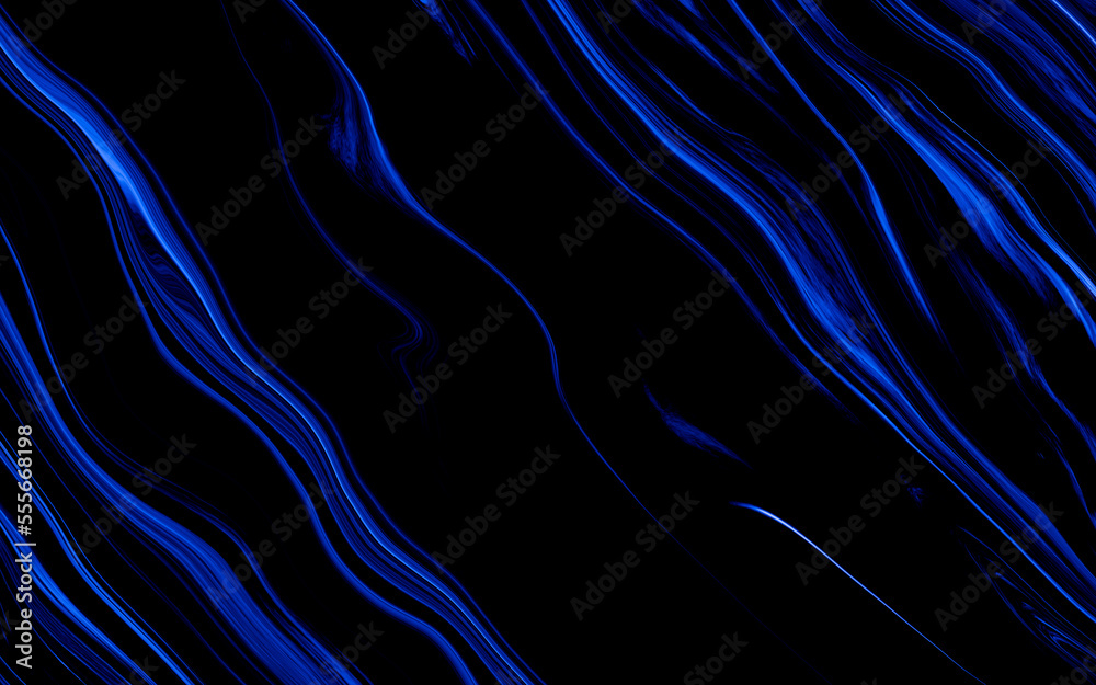 Marble rock texture blue ink pattern liquid swirl paint black dark that is Illustration background for do ceramic counter tile white that is abstract waves skin wall luxurious art ideas concept.