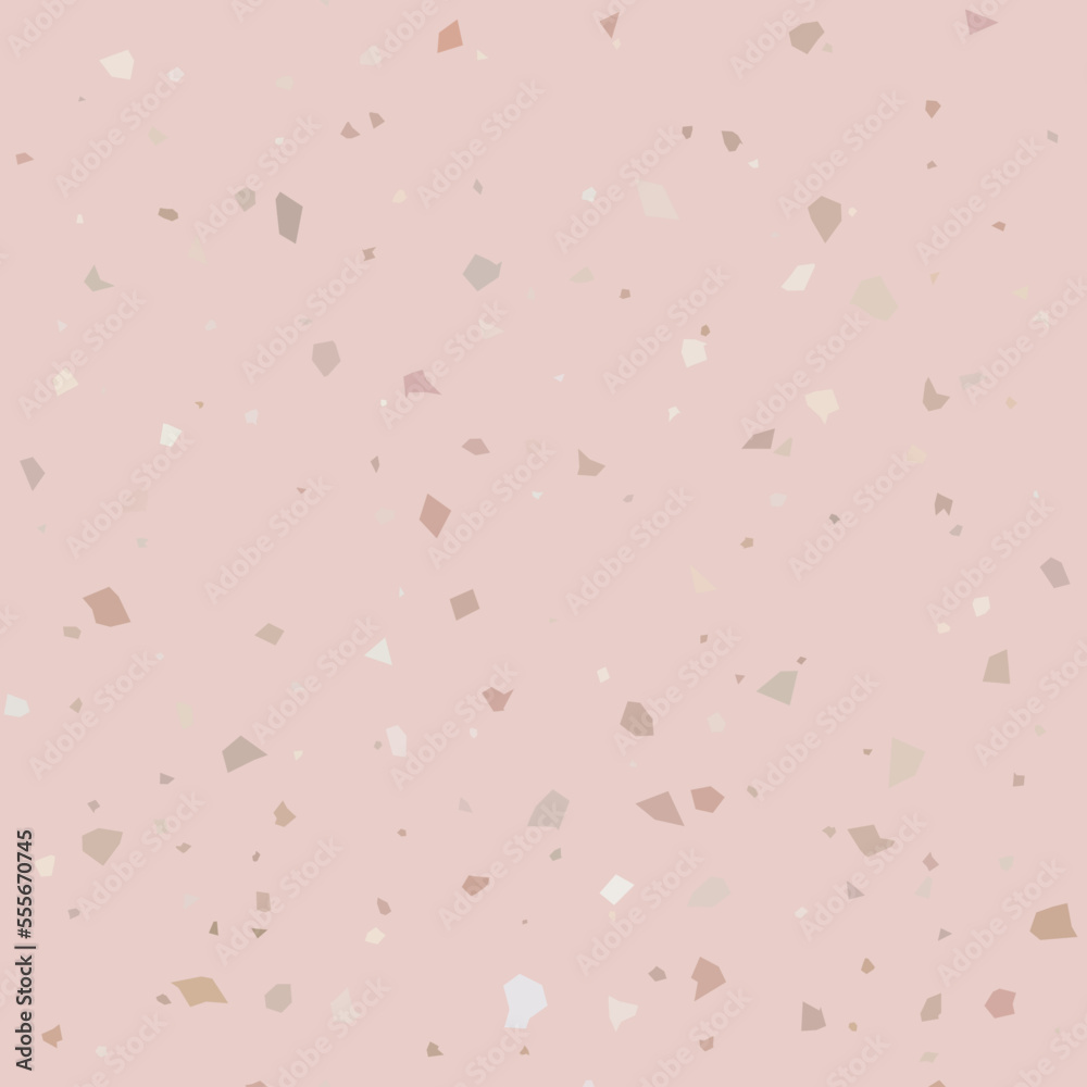 Terrazzo flooring textured surface modern abstract pattern. Vector seamless abstract repeat with chips of marble or granite in soft pastel colors. Terrazzo flooring textured surface modern abstract pattern. Vector seamless abstract repeat with chips of marble or granite in soft pastel colors.