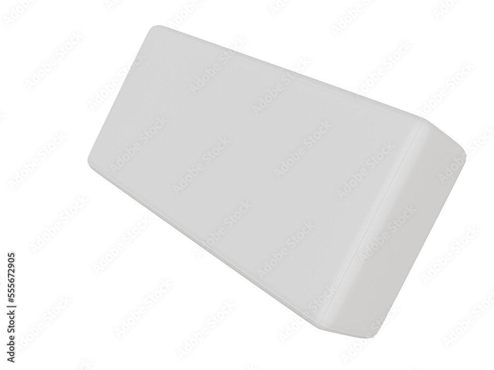 Rectangular sofa pillow. 3d render Rectangular sofa pillow. 3d render
