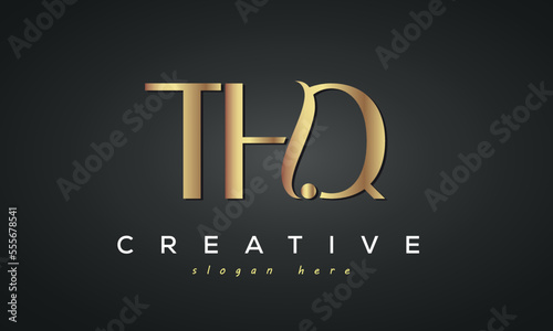 THQ creative luxury logo design photo