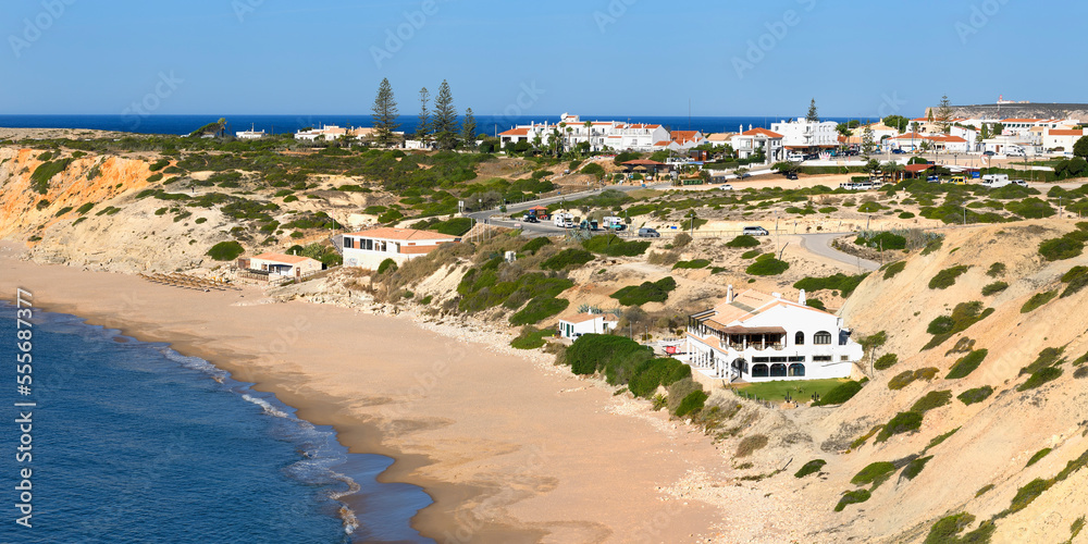 Mareta beach, Sagres, Vila do Bispo, Faro district, Algarve, Portugal