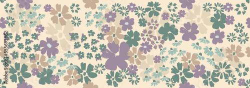 Floral background for textile, swimsuit, pattern covers, surface, wallpaper, gift wrap.