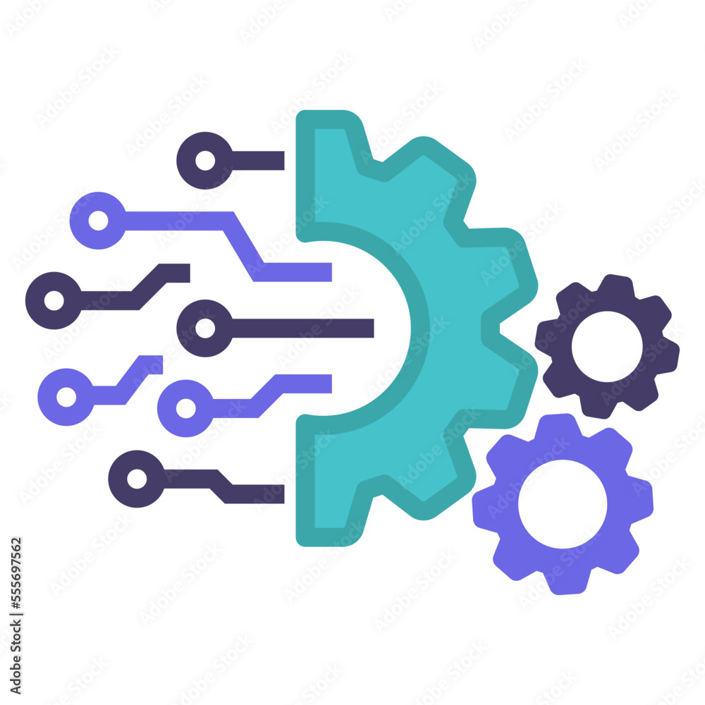 technology flat icon technology flat icon