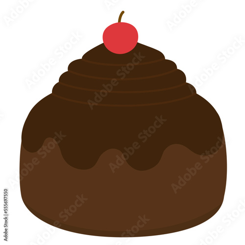 Chocolate Pastry Illustration