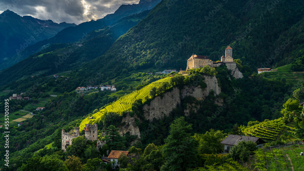 Schloss Tirol in Südtirol, Italien
