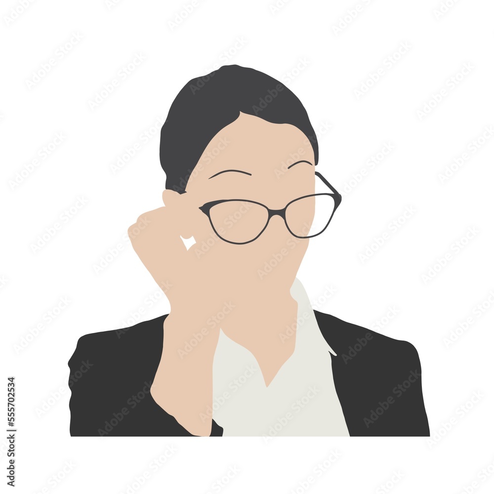 close up of business woman holding glasses close up of business woman holding glasses