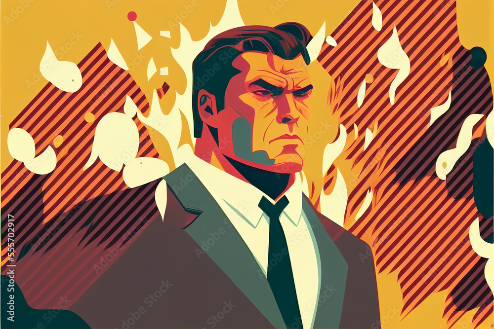 Very successful and happy businessman Very successful and happy businessman
