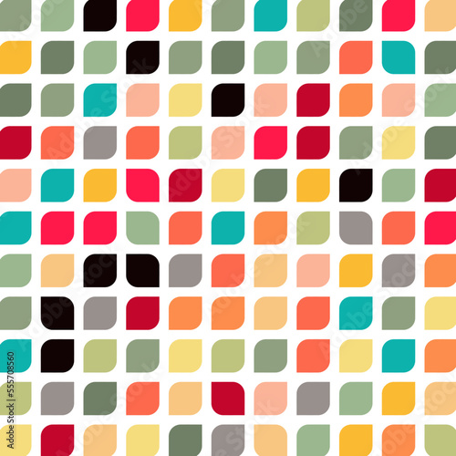 Color checkered squares background abstract illustration