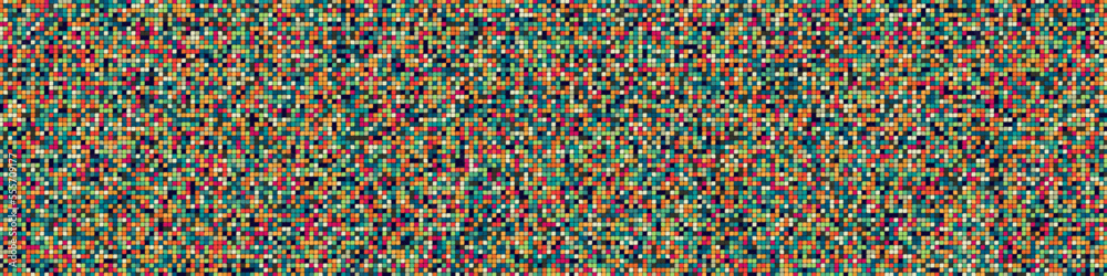 Fototapeta premium Color checkered squares background abstract illustration