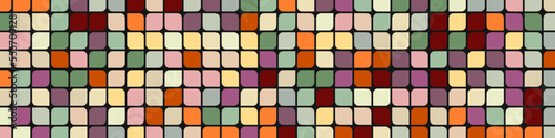 Color checkered squares background abstract illustration