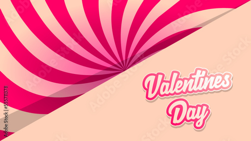 pink valentine's day background that can be used for posters, flyers, banners and more