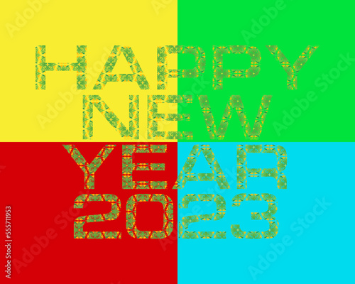 background and quadrilateral multicolored pattern