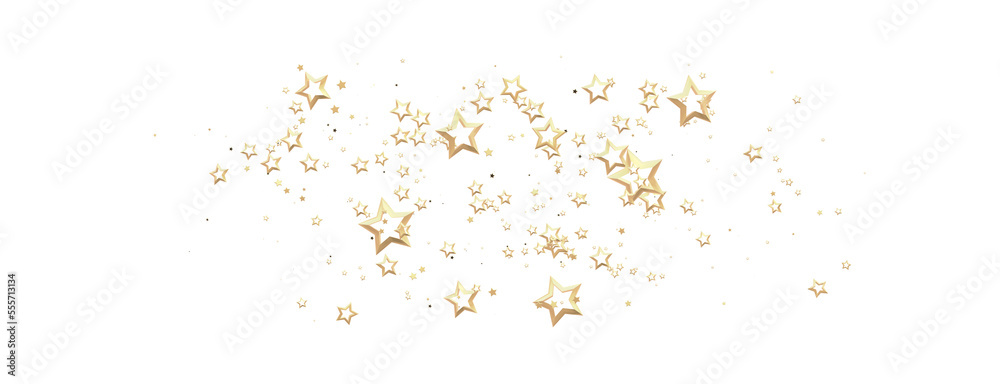 A gray whirlwind of golden snowflakes and stars. New A gray whirlwind of golden snowflakes and stars. New