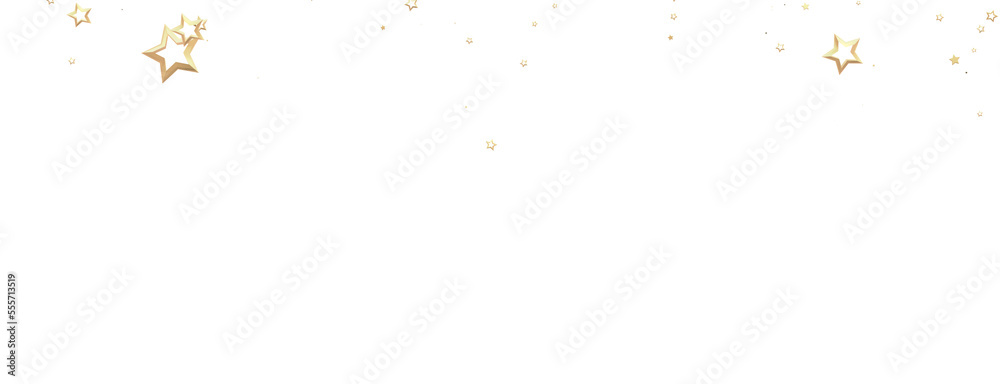 Obraz premium Festive christmas card. Isolated illustration white background..Holiday golden decoration, glitter frame isolated