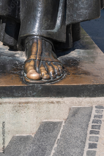 The big toe of Gregory of Nin in Split photo