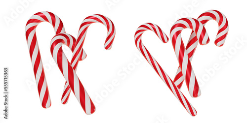3d candy canes