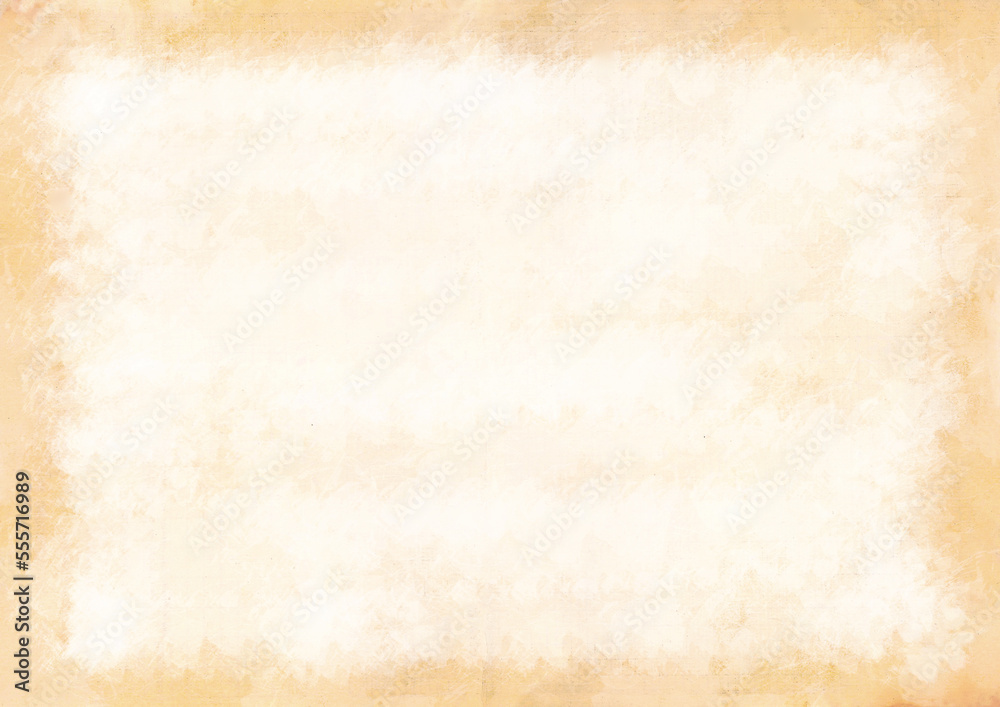 Obraz premium Old retro brown paper with free space for inscriptions. paper with a hole