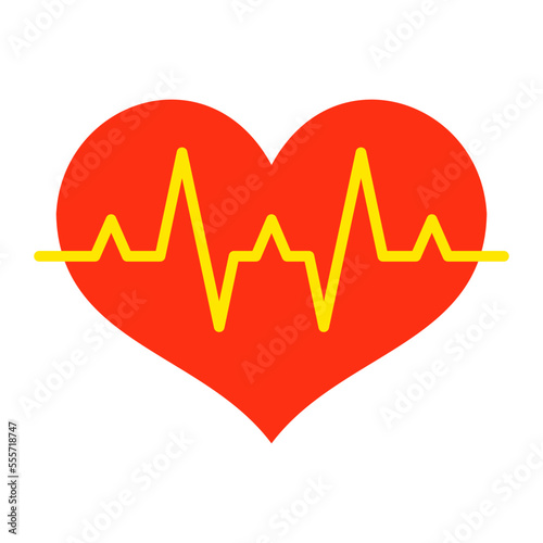 Heart Rate Flat Icon