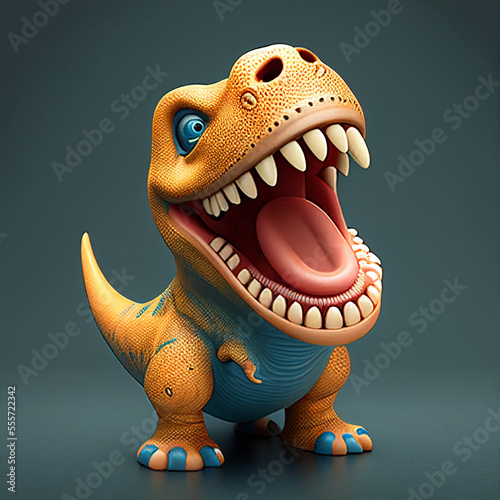 T-rex dinosaur toy figure © Ahmed Shaffik
