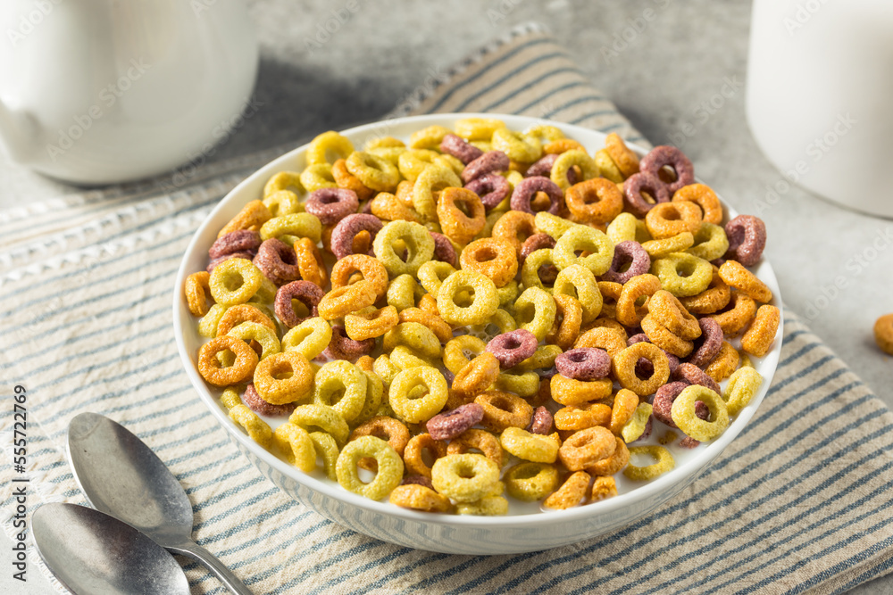 Homemade Fruity Fruit Loop Cereal Homemade Fruity Fruit Loop Cereal