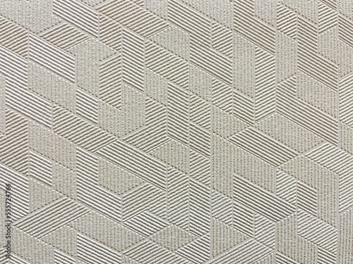 Texture of lines and geometric shapes on wallpaper for the home