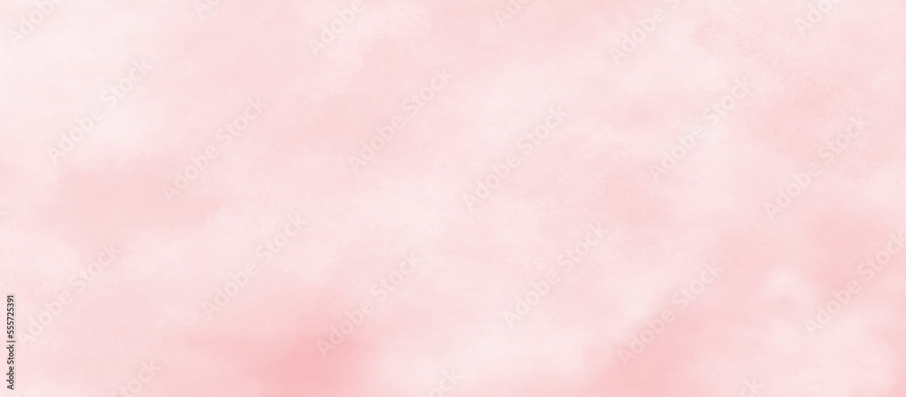 Beautiful abstract colorful pink watercolor texture background on white surface, light pink paper texture with stains, Soft pink watercolor background for your banner, poster, invitation and design.