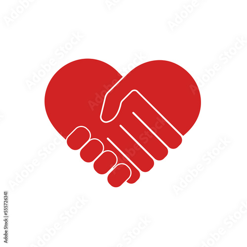 Heart in hand.