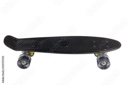 Skateboard plastic isoated