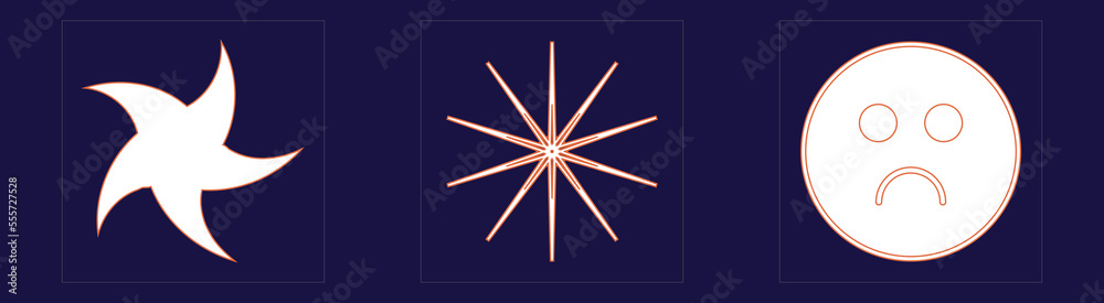 Vector Graphic Assets Set. Big collection of abstract graphic geometric symbols. For modern T-shirts designed. Stars, starburst . Vector illustration Vector Graphic Assets Set. Big collection of abstract graphic geometric symbols. For modern T-shirts designed. Stars, starburst . Vector illustration