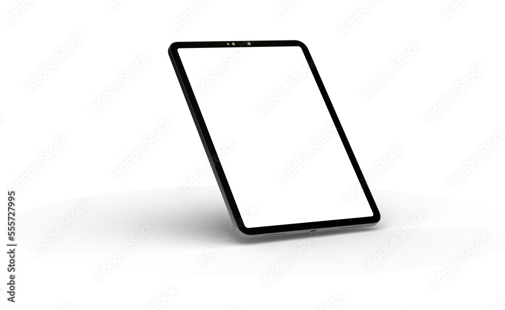 Tablet pc computer with blank screen 3d Tablet pc computer with blank screen 3d